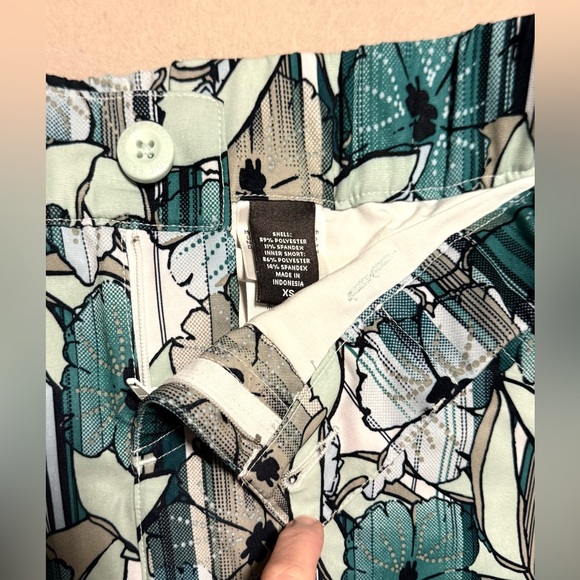 Eddie Bauer Sport Active Floral Mini Skort - Picture 5 of 10